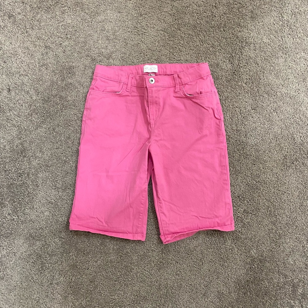 Girls Children’s Place Skimmer Shorts - Bright Pink